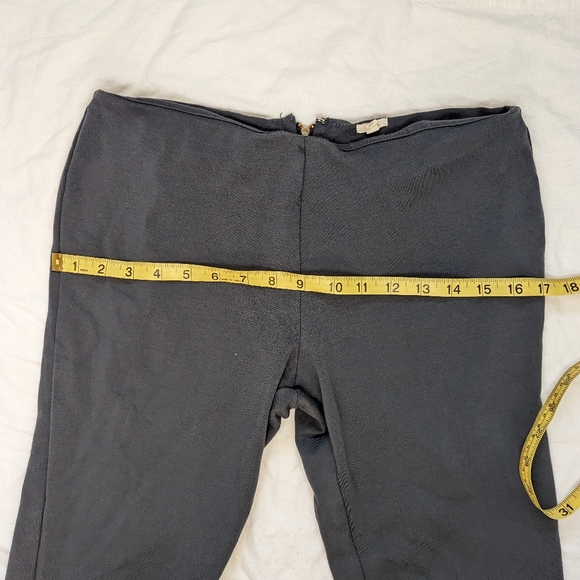 *** J. Crew Pixie High Rise Skinny Ponte Pant Gray Leggings - Picture 8 of 11